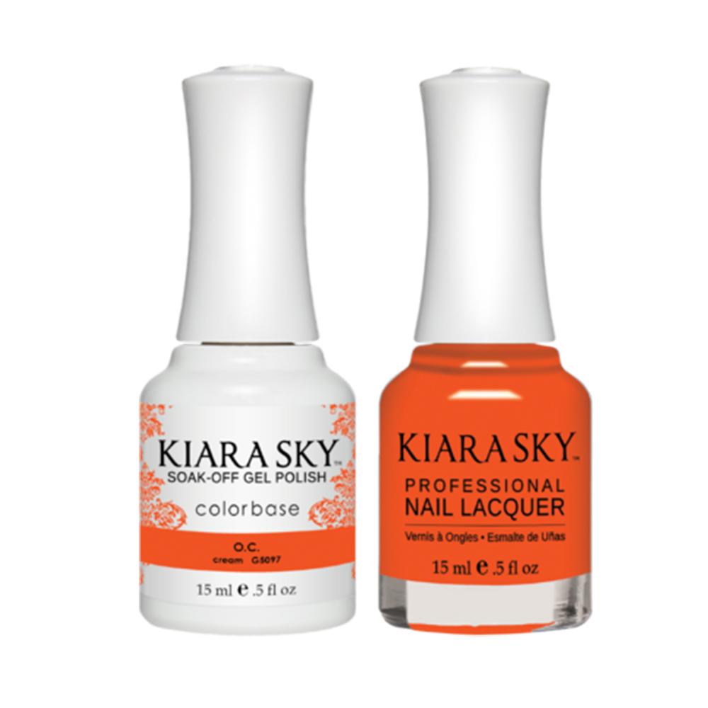 Kiara Sky Gel Nail Polish Duo - All-In-One - 5097 O.C.