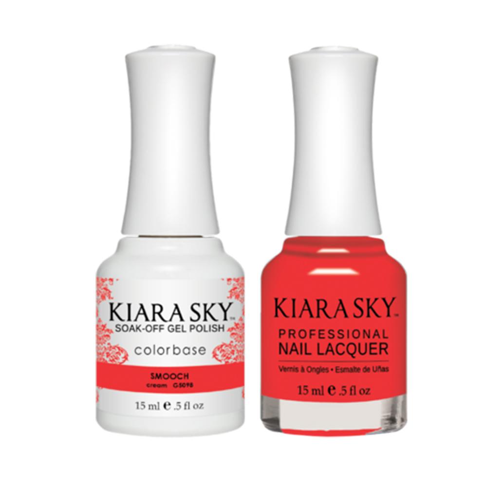 Kiara Sky Gel Nail Polish Duo - All-In-One - 5098 SMOOCH