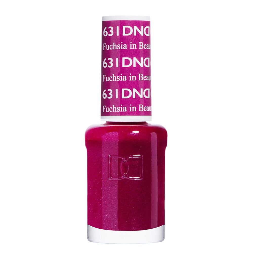 DND Nail Lacquer - 631 Purple Colors - Fuchsia in Beauty
