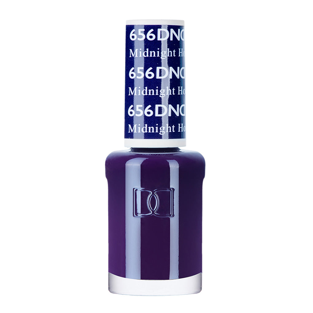 DND Nail Lacquer - 656 Purple Colors - Midnight Hour