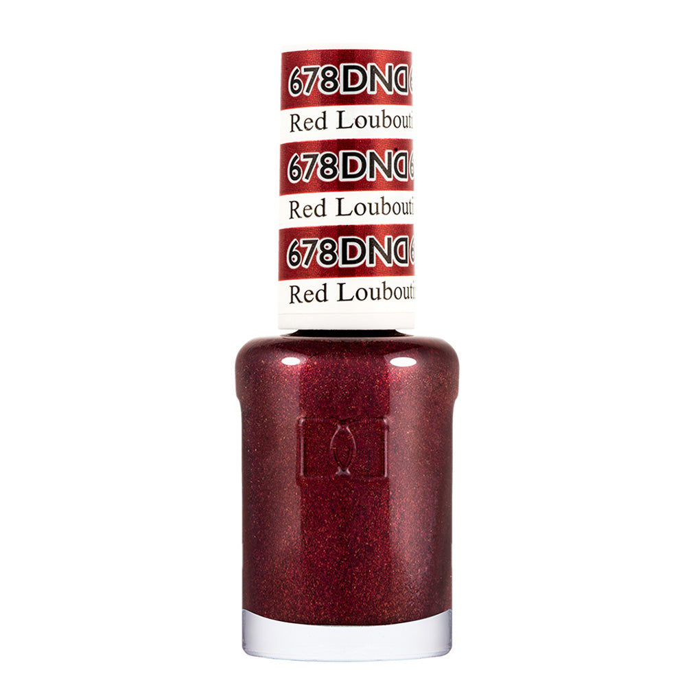 DND Nail Lacquer - 678 Red Colors - Red Louboutin
