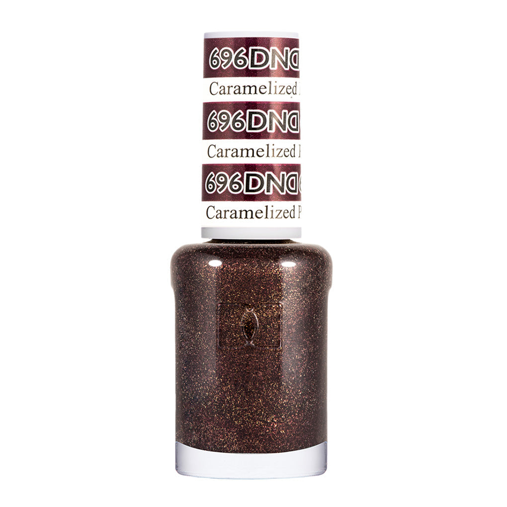 DND Nail Lacquer - 696 Brown Colors - Caramelized Plum