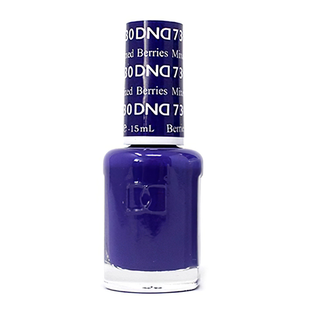 DND Nail Lacquer - 730 Purple Colors - Mixed Berries