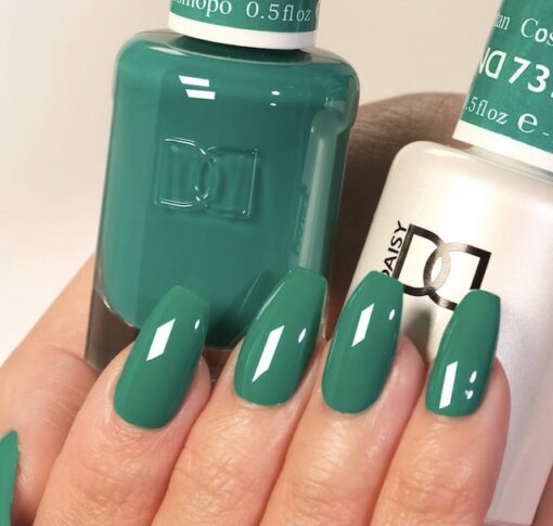 DND Nail Lacquer - 735 Green Colors - Cosmopolitan