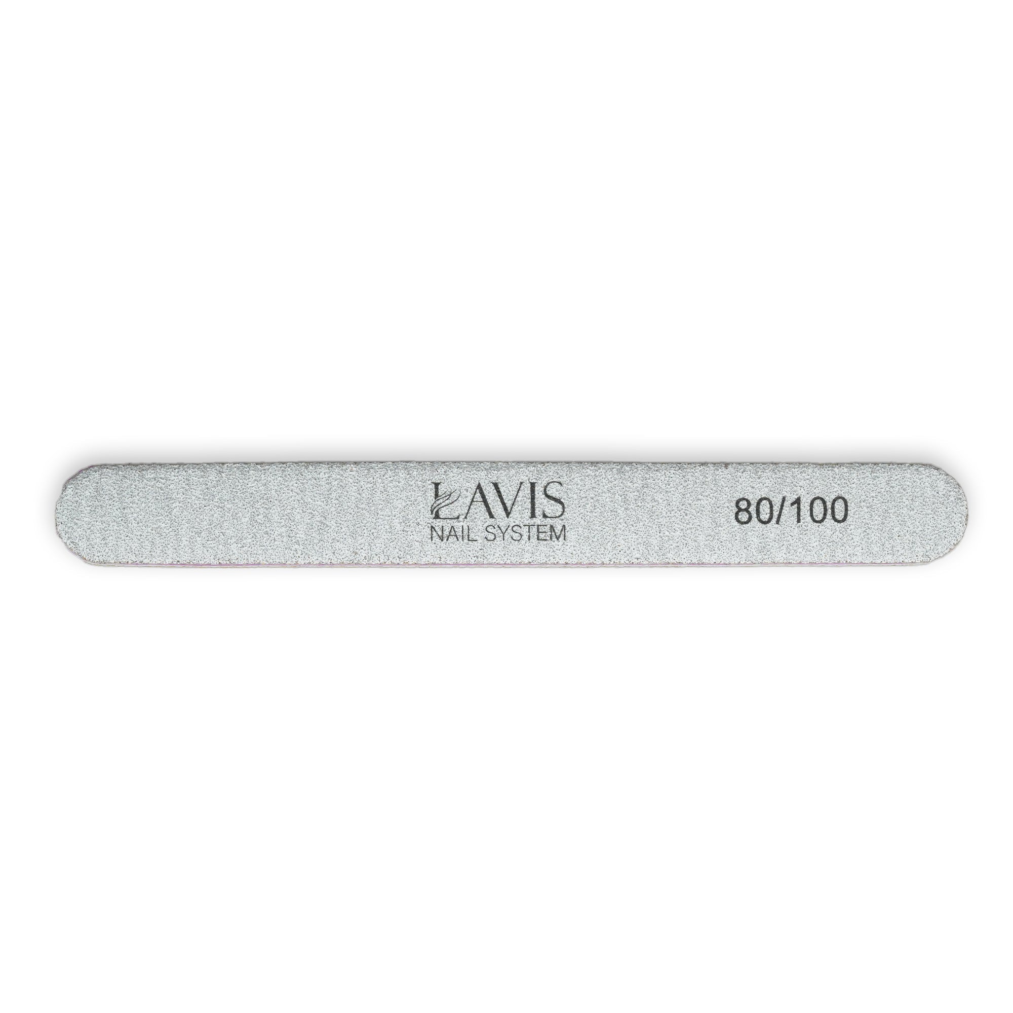 Lavis 50Pcs Regular Nail Files 80/100