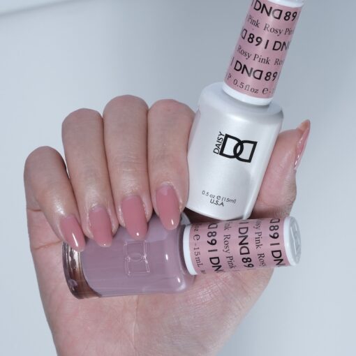 DND Nail Lacquer - 891 Rosy Pink