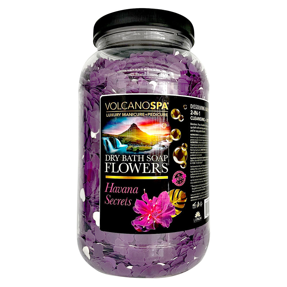 Volcano Spa Dry Bath Soap Flowers 1G - Havanna Secret