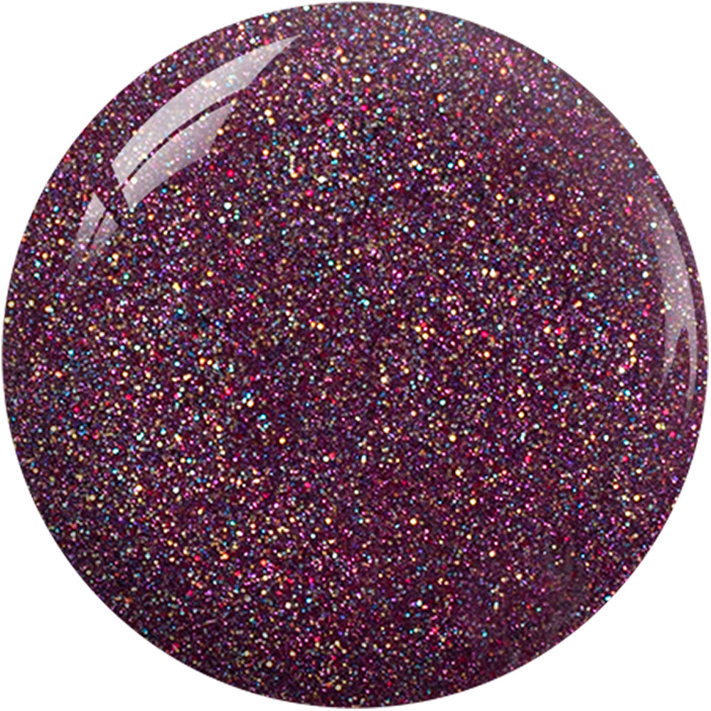 SNS 3 in 1 - AN19 Sugared Aubergine Gelous - Dip, Gel & Lacquer Matching