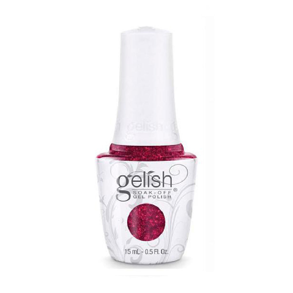 Gelish Nail Colours - 911 All Tied Up.. With A Bow - Red Gelish Nails - 1110911