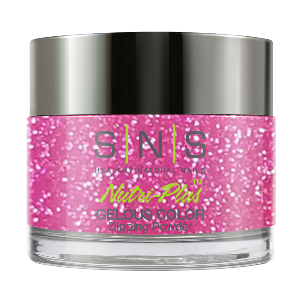 SNS Dipping Powder Nail - BP12 - Pink, Glitter Colors