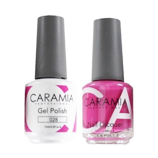 Caramia Gel Nail Polish Duo - 028 Pink Colors