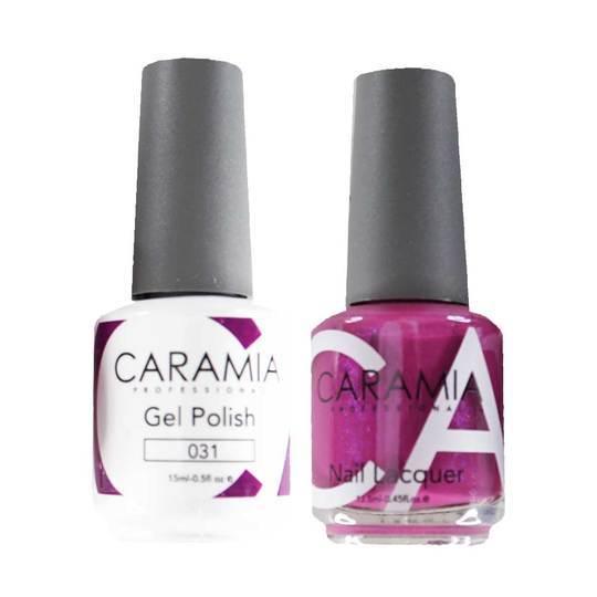Caramia Gel Nail Polish Duo - 031 Purple Colors