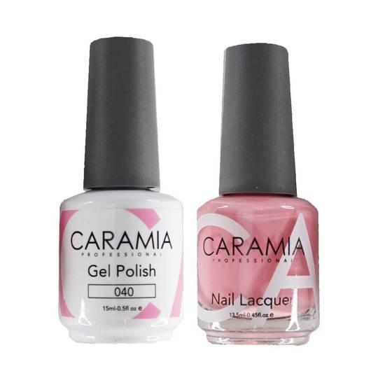 Caramia Gel Nail Polish Duo - 040 Pink Colors