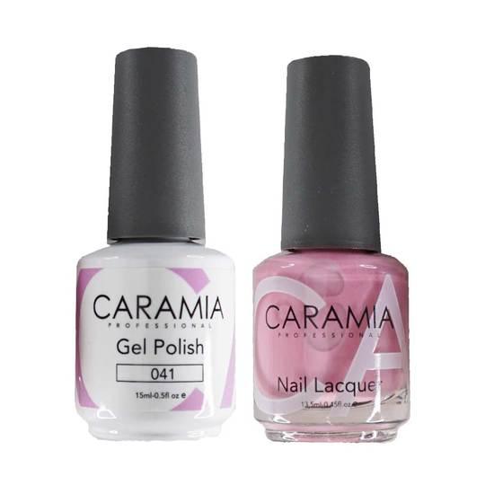 Caramia Gel Nail Polish Duo - 041 Pink Colors