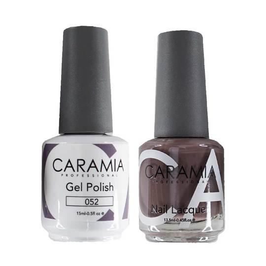 Caramia Gel Nail Polish Duo - 052 Gray Colors