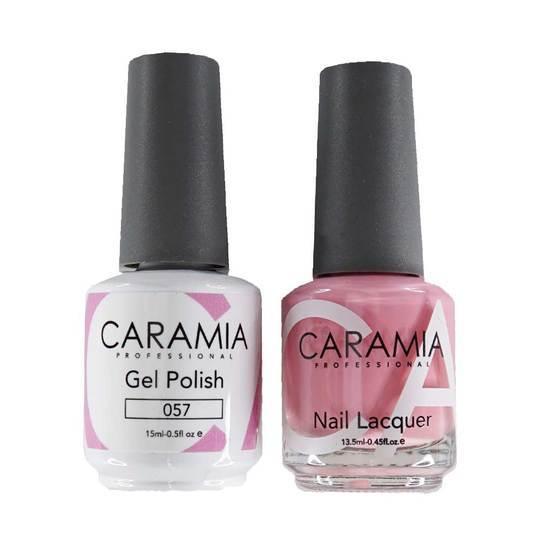 Caramia Gel Nail Polish Duo - 057 Pink Colors