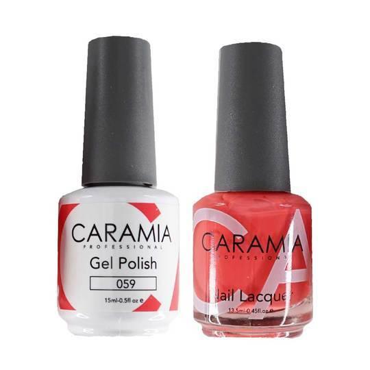 Caramia Gel Nail Polish Duo - 059 Pink Colors