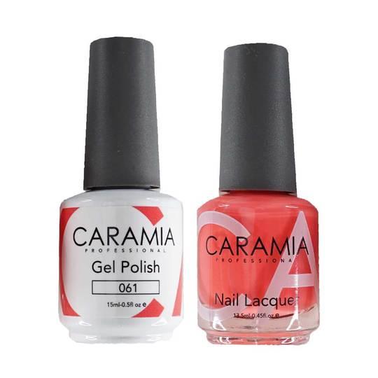 Caramia Gel Nail Polish Duo - 061 Pink Colors