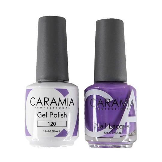 Caramia Gel Nail Polish Duo - 120 Purple Colors