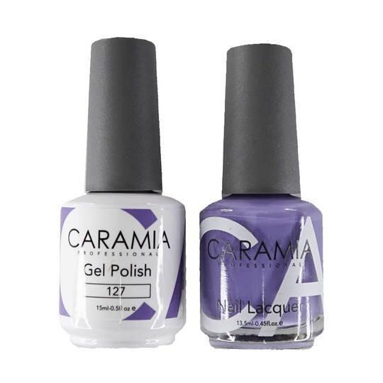 Caramia Gel Nail Polish Duo - 127 Purple Colors