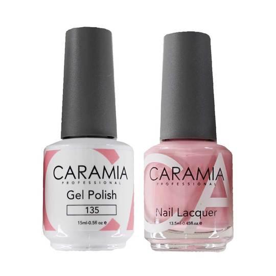 Caramia Gel Nail Polish Duo - 135 Pink Colors