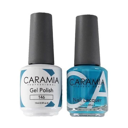 Caramia Gel Nail Polish Duo - 146 Blue Colors