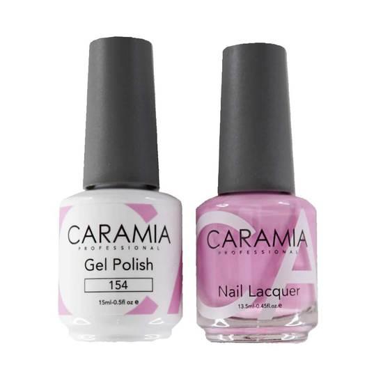 Caramia Gel Nail Polish Duo - 154 Purple Colors