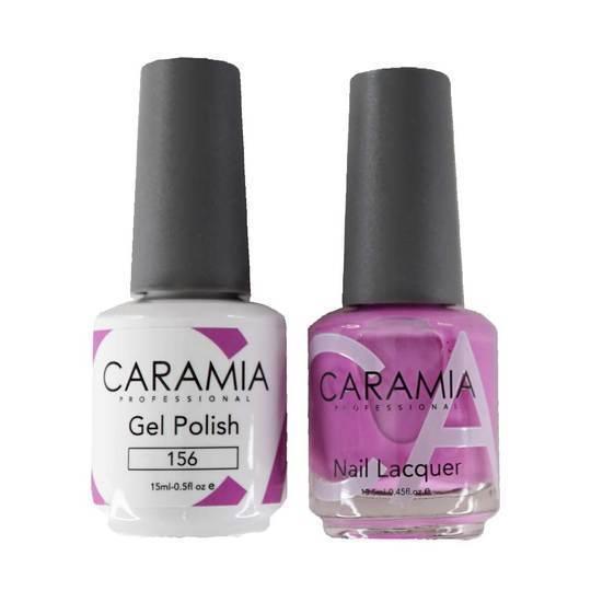 Caramia Gel Nail Polish Duo - 156 Purple Colors