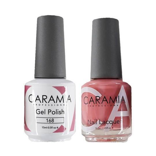 Caramia Gel Nail Polish Duo - 168 Beige Colors