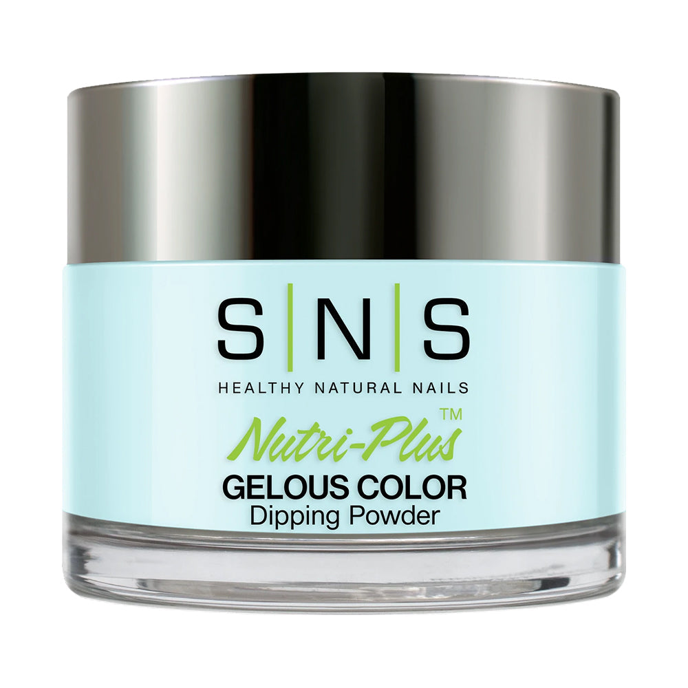 SNS Dipping Powder Nail - CS17 - Blue Baby Whales