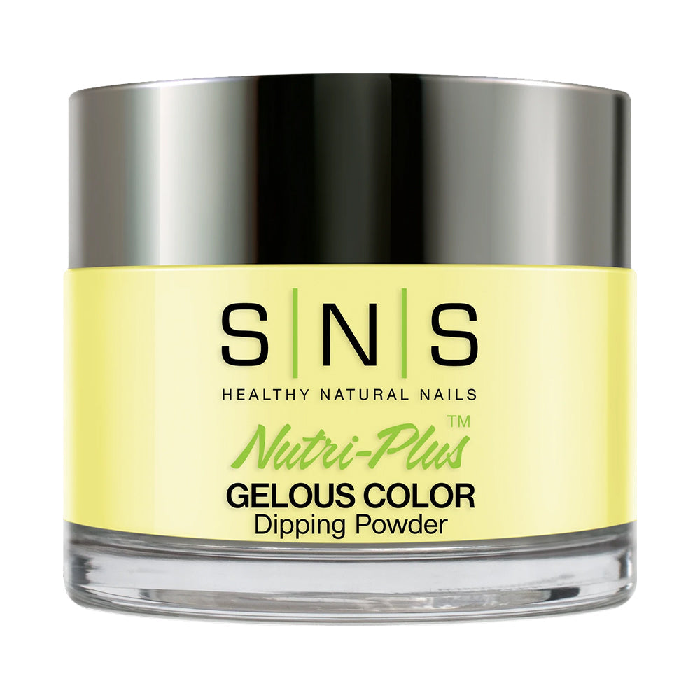 SNS Dipping Powder Nail - CS24 - Radioactive Lemondrop