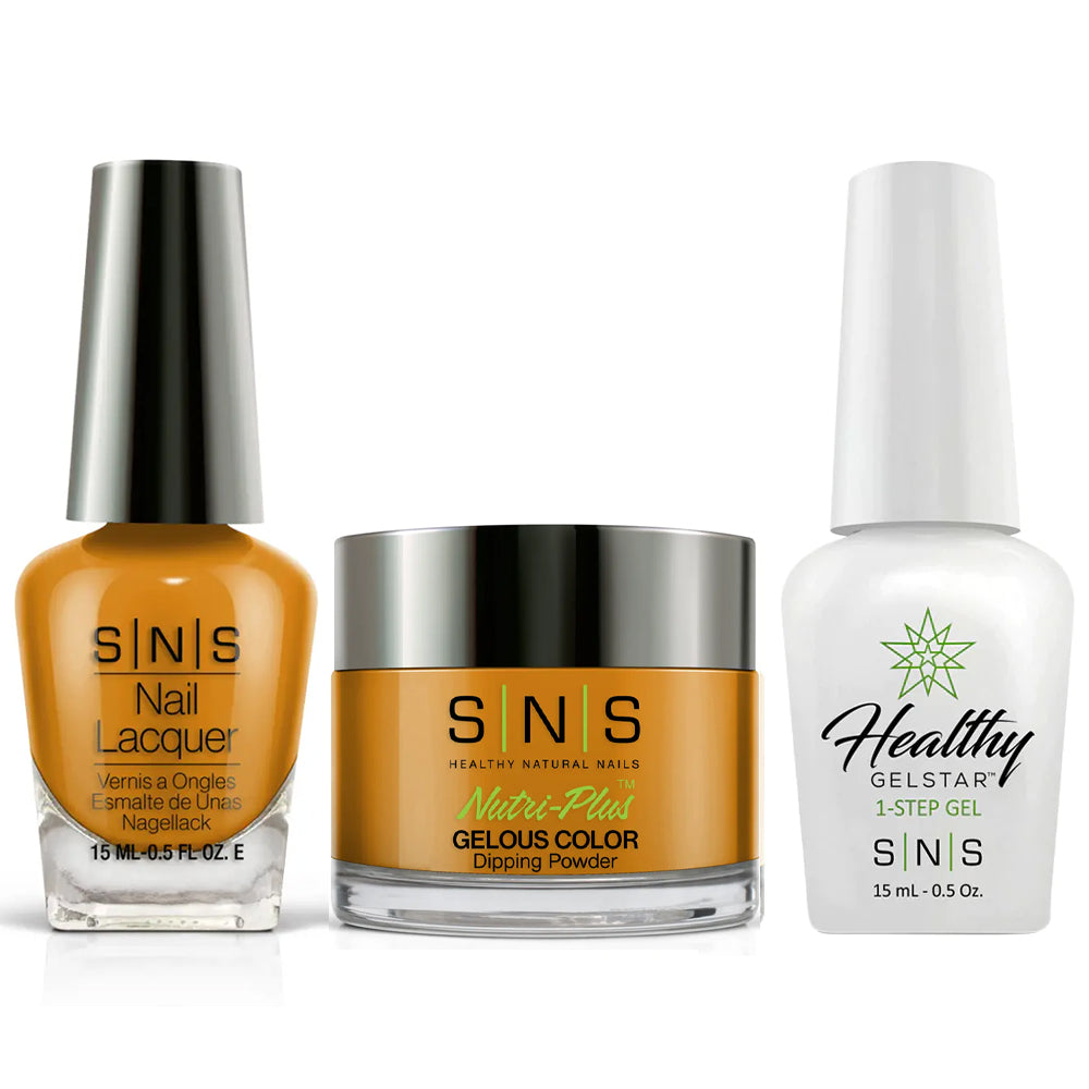 SNS 3 in 1 - CY15 Hold The Mustard - Dip, Gel & Lacquer Matching