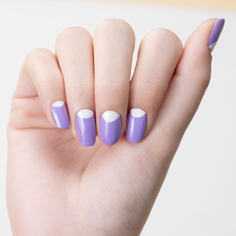 LDS Purple Dipping Powder Nail Colors - 004 Lilac Garden