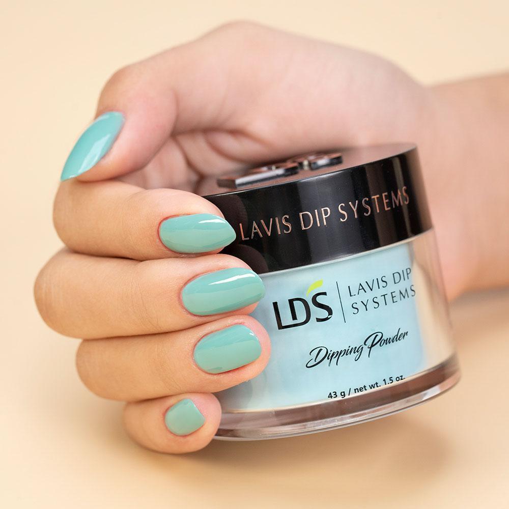 LDS Blue Dipping Powder Nail Colors - 094 Refresh