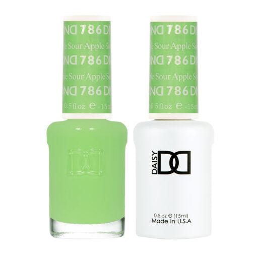 DND Gel Nail Polish Duo - 786 Green Colors