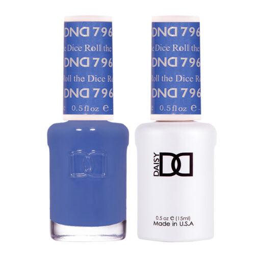 DND Gel Nail Polish Duo - 796 Blue Colors
