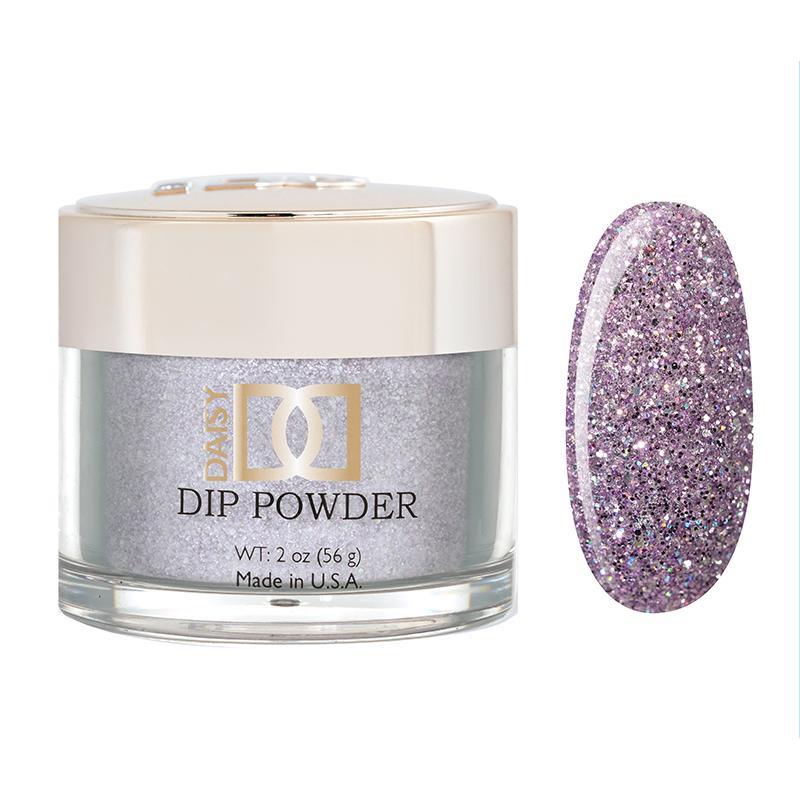 DND Acrylic & Powder Dip Nails 404 - Glitter Purple Colors