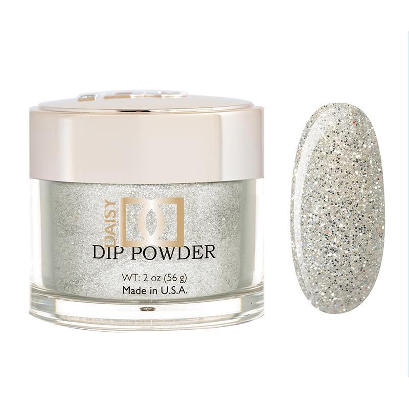 DND Acrylic & Powder Dip Nails 442 - Silver Glitter Colors