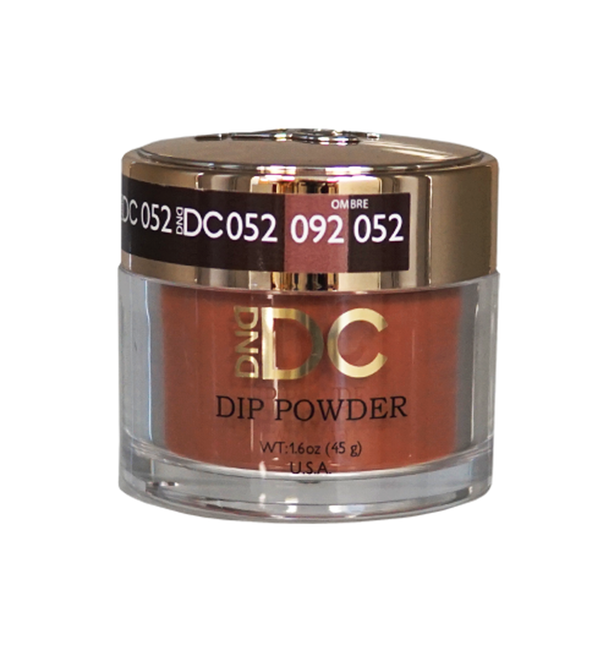 DND DC Acrylic & Dip Powder - DC052 Walnut Brown