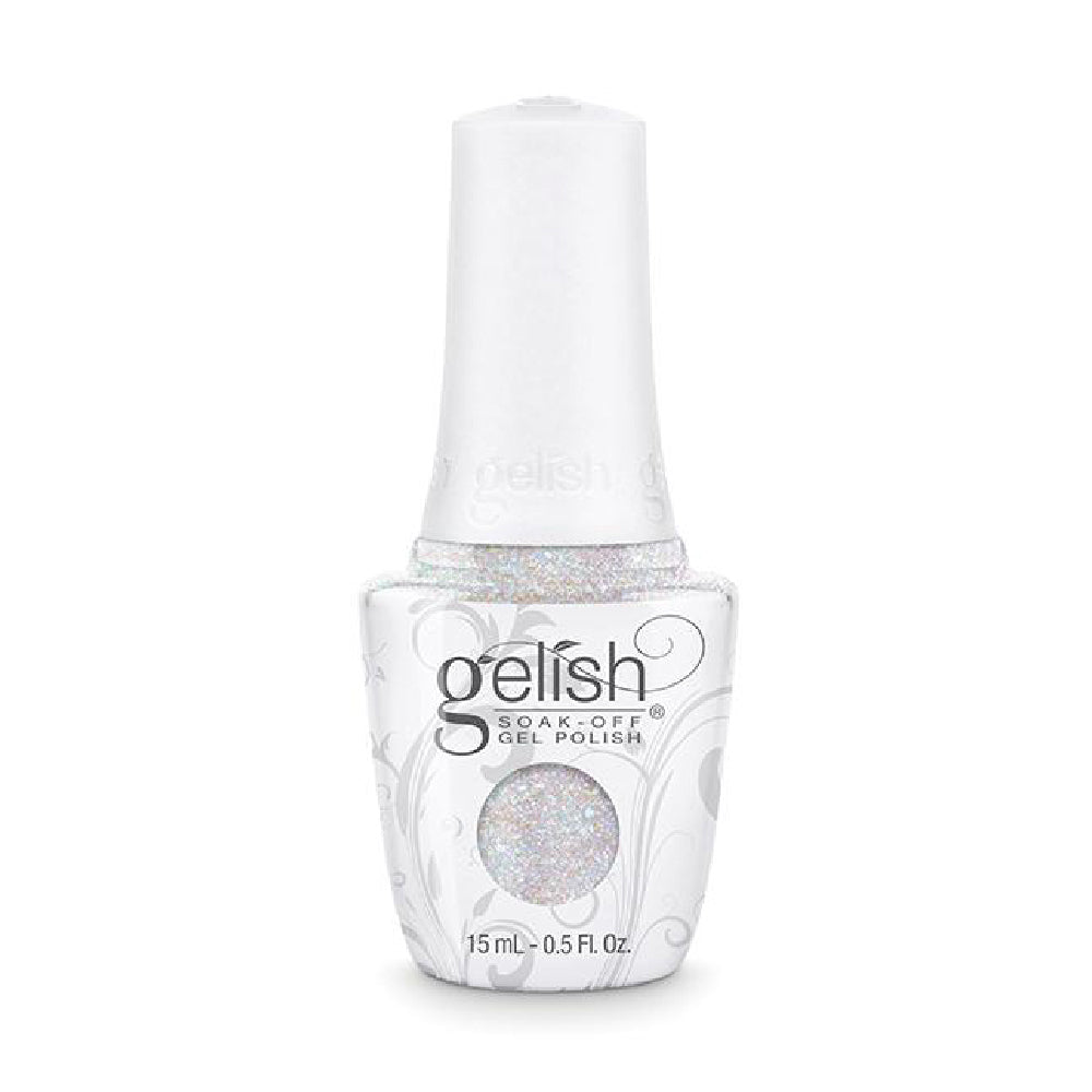 Gelish Nail Colours - 069 Fame Game - Silver Gelish Nails - 1110069