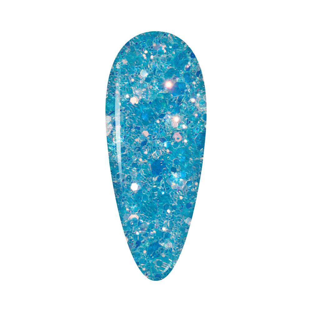 LDS Holographic Chunky Glitter Nail Art - 0.5oz DGL06