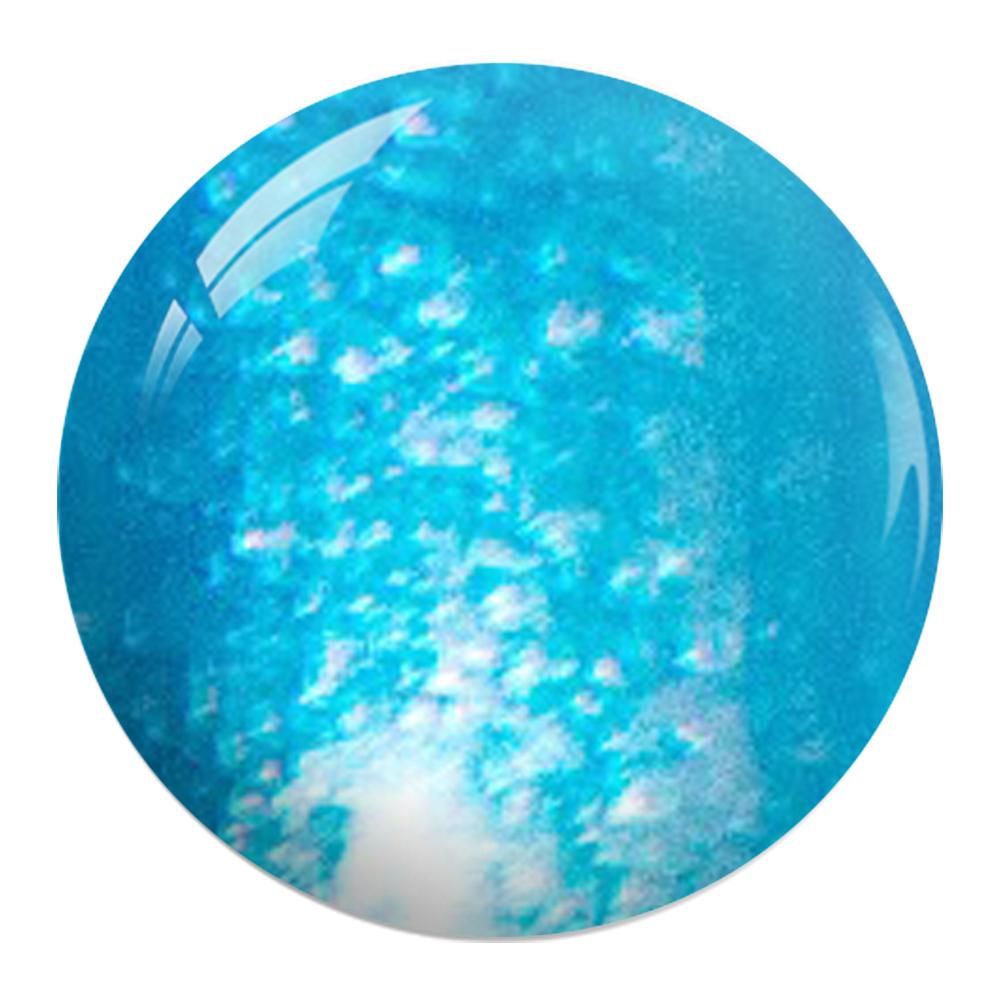 Gelixir Gel Nail Polish Duo - 098 Glitter, Blue Colors - Blue Sea