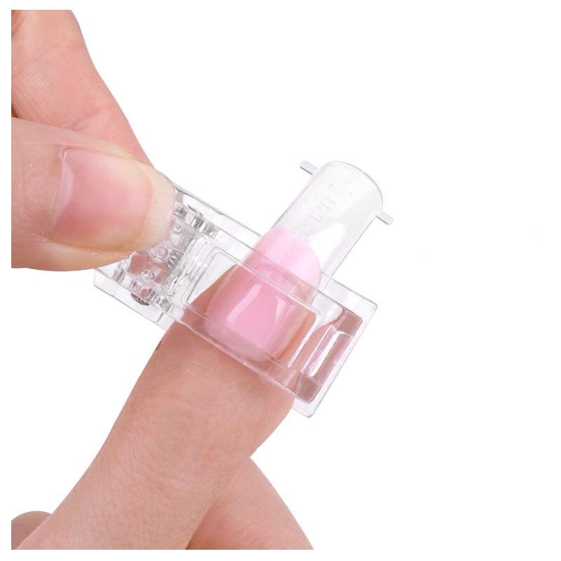 1Pcs Plastic Nails Mold Holder/Clip