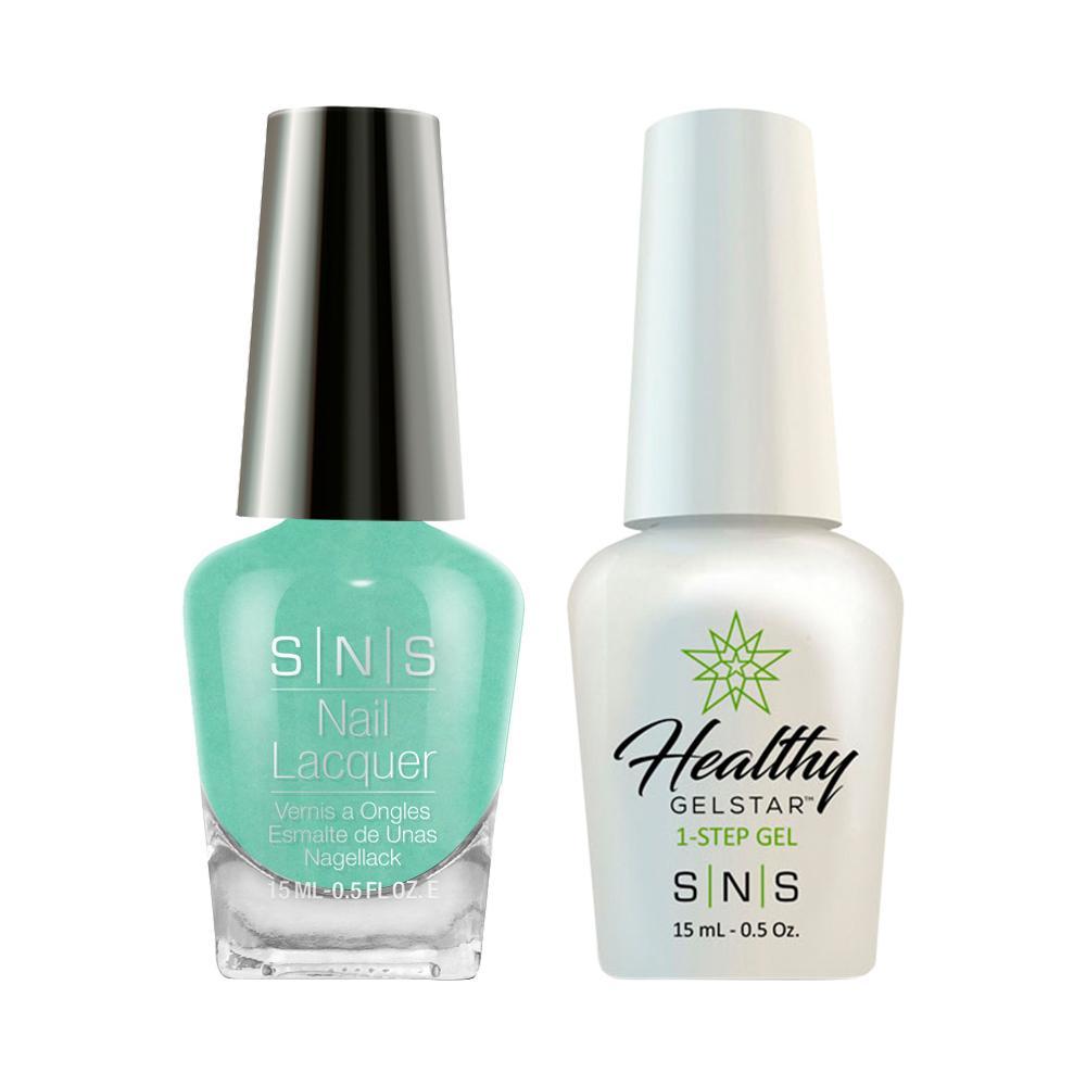 SNS Gel Nail Polish Duo - HH27 Turquoise Colors