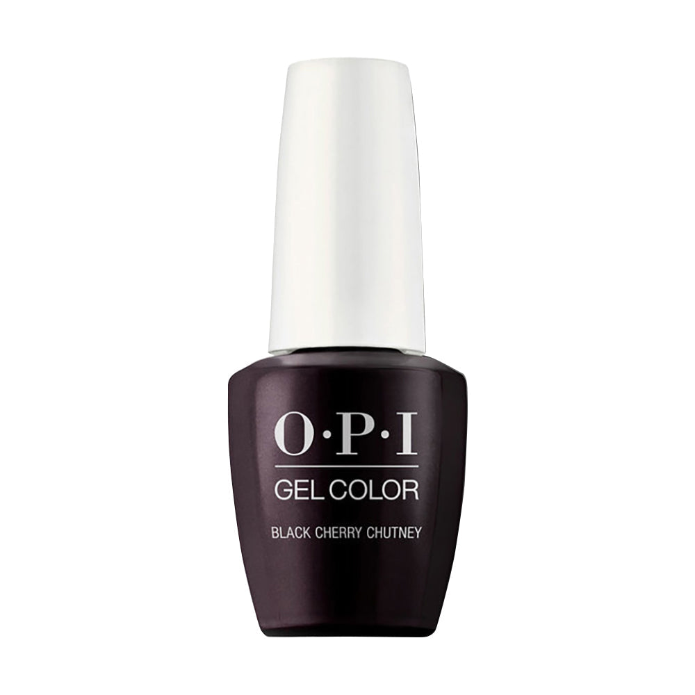 OPI Gel Nail Polish - I43 Black Cherry Chutney - Purple Colors