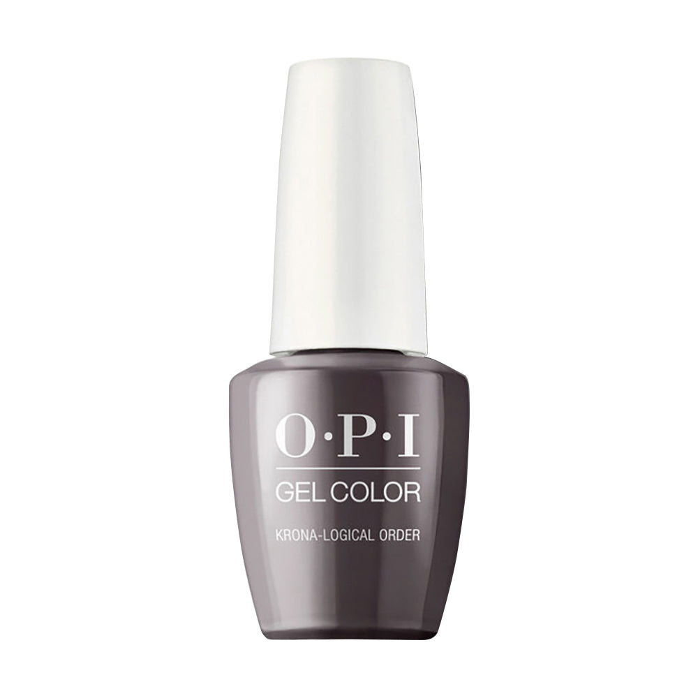 OPI Gel Nail Polish - I55 Krona-logical Order - Brown Colors