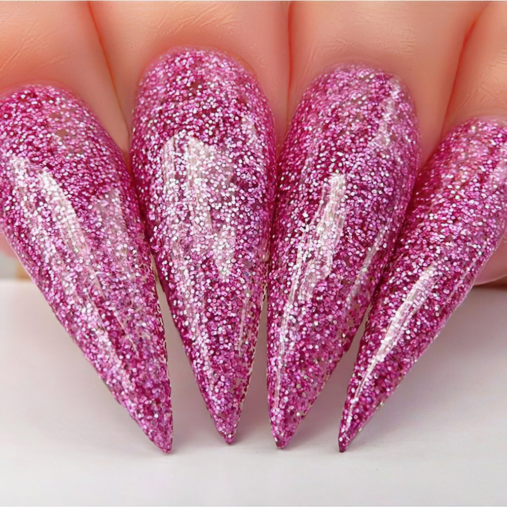 Kiara Sky Gel Nail Polish Duo - 518 Purple, Glitter Colors - V.I.Pink-kiara