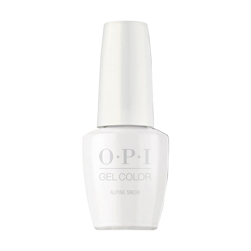 OPI Gel Nail Polish - L00 Alpine Snow - White Colors