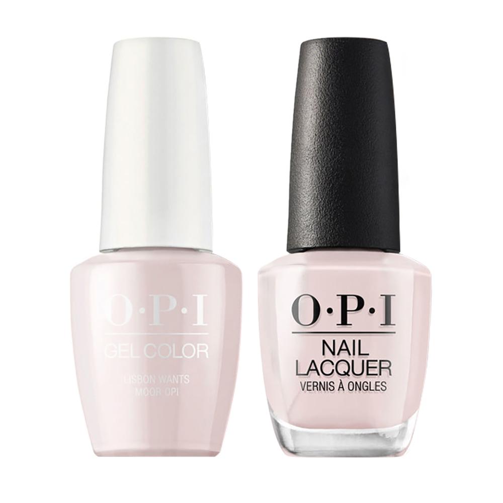 OPI Gel Nail Polish Duo - L16 Lisbon Wants MoorOPI - Pink Colors