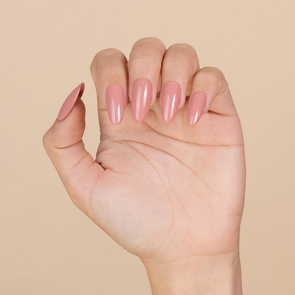 LDS Beige, Coral Dipping Powder Nail Colors - 028 Salmon Glow